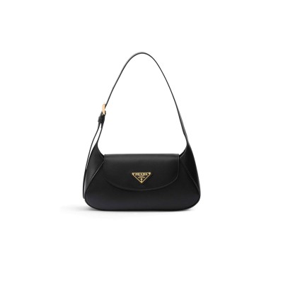 PRADA SMALL LEATHER SHOULDER BAG 1BD358 (25*15*5cm)
